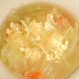 野菜とふんわり卵のスープ